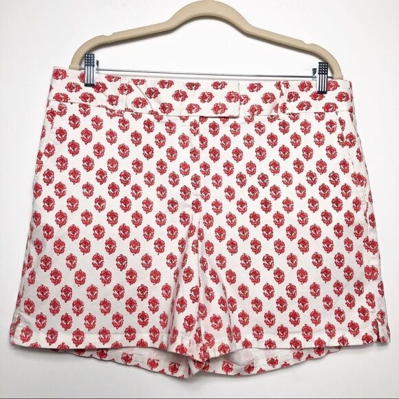 LOFT Blossom Riviera Shorts With 6" Inseam - Picture 1 of 7